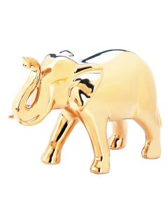 LARGE GOLDEN ELEPHANT FIGURE